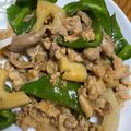 shufuayu's cooksnap of when they made 豚肉とレンコン・ピーマンのオイスター炒め.