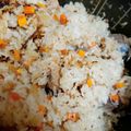 baribariko's cooksnap of when they made おこわ風☆さば缶味噌味炊き込みご飯.