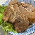 チビママ♪'s cooksnap of when they made トンテキの牛脂焼き.