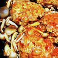 クックNGEVWS☆'s cooksnap of when they made ワンパン！きのこの煮込みハンバーグ.
