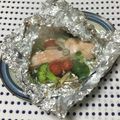 おはなすき's cooksnap of when they made 彩り野菜で鮭のホイル焼き.