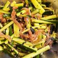 サンタJr's cooksnap of when they made 生ハムでユッケ風.