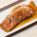 しーちゃん0187's cooksnap of when they made 鮭のムニエル バターポン酢ソース.
