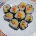 くネコまろす's cooksnap of when they made サラダ巻き寿司.