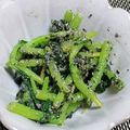 みやしっぽ's cooksnap of when they made 春菊のごま和え.