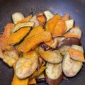 U_Uumi☆'s cooksnap of when they made なすとカボチャの生姜焼き☆.
