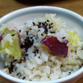 や～たん食堂's cooksnap of when they made 【aff】餅とさつまいものご飯.