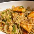 れいちぇる♡彡's cooksnap of when they made サーモンのバタポン炒め♪.