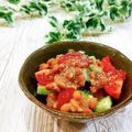 Satoco❋'s cooksnap of when they made 納豆とカラフル野菜のシンプルサラダ.