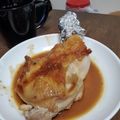 rumi_0508's cooksnap of when they made ⭐若どり骨付き照り焼き.