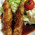 “ありあ”'s cooksnap of when they made アスパラとにんじんの肉巻き甘辛醤油味.