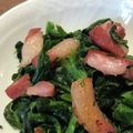 Yokchina's cooksnap of when they made サイゼリヤ不二家ガスト風ほうれん草ソテー.