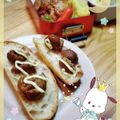 海理ママ's cooksnap of when they made お弁当の余りで☆ミートボールトースト.