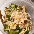 とみきりん's cooksnap of when they made レンジで簡単！オクラとえのきの梅あえ♪.