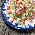 みりん調味料's cooksnap of when they made 蒲鉾とお野菜を豆板醤マヨネーズで.