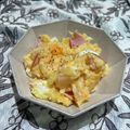 kira☆me's cooksnap of when they made ＊絶品！たくあん入りポテトサラダ＊.