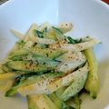 古賀竜一's cooksnap of when they made 簡単～！☆かまぼこときゅうりのサラダ☆.