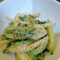 古賀竜一's cooksnap of when they made 簡単～！☆かまぼこときゅうりのサラダ☆.