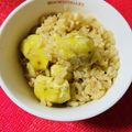 トーマ's cooksnap of when they made シンプルなお醤油ご飯の栗ご飯♪.
