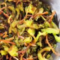 ＫＡＥＤＥレシピ's cooksnap of when they made 我が家の常備菜☆ゴーヤの松前風.