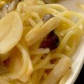 MULA's cooksnap of when they made シラスとキノコのペペロンチーノ.