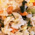 でぃらお's cooksnap of when they made 中華スープの素で作る高菜チャーハン.