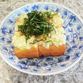 ハチワレねこ's cooksnap of when they made パパっ♪と簡単！厚揚げの塩麹ねぎチーズ焼.