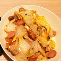 料理初心者imsk's cooksnap of when they made 白菜メインの痩せるおかず！卵炒め.