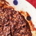 ぐりtoぐら's cooksnap of when they made 材料少なく♪オートミールでチョコケーキ.