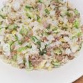 えりこ82☆'s cooksnap of when they made 中華店！豚挽きとネギのパラパラチャーハン.