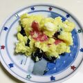 noufumama's cooksnap of when they made 黒豆とチーズのさつま芋サラダ.