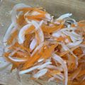 Kirin♬'s cooksnap of when they made 5分で！さっぱり！にんじんx玉ねぎマリネ.