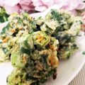 ゆるмαмα's cooksnap of when they made 大葉大量消費☆オクラかき揚げ.