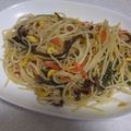 きらり流れ星's cooksnap of when they made 上海焼きそば風パスタ.