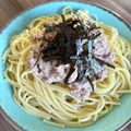クックYS50's cooksnap of when they made フライパン不要！ツナマヨ山葵パスタ！.