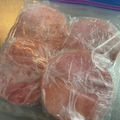 okamelove's cooksnap of when they made ハムの保存　冷凍♡.