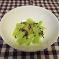 龍青空ママ's cooksnap of when they made ブロッコリーの芯の塩こんぶ和え♫.