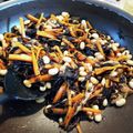 ☆mimicco☆'s cooksnap of when they made 簡単ひじき煮♡油あげに煮汁染々～美味しい.