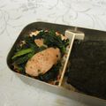龍青空ママ's cooksnap of when they made 魚肉ソーセージほうれん草炒め☝簡単美味し.