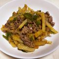ココにゃんママ's cooksnap of when they made 簡単かさ増し青椒肉絲.
