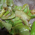 りなららママ's cooksnap of when they made ヘチマの皮の炒め物.