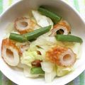 ゆきらっくま's cooksnap of when they made キャベツとちくわの煮浸し(常備菜).