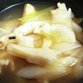 okada11's cooksnap of when they made 簡単1品！長ネギとエノキの中華スープ.