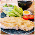nakamucchi's cooksnap of when they made トースターで♫豚肉のマスタードマヨ焼き.