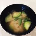 クックKOQ92X☆'s cooksnap of when they made 生姜でほっこりナスのお味噌汁.