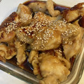 yu228's cooksnap of when they made 鶏天の黒酢甘辛たれ.