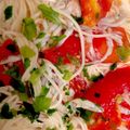 9ma9ma's cooksnap of when they made 簡単5分♪冷たいトマト＆しらすスープ素麺.