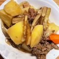 lazy8's cooksnap of when they made 肉じゃが♪ごぼう入り！.