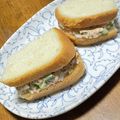 QPはにー's cooksnap of when they made 普通においしい♪ツナ野菜サンド.