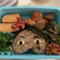 muga's cooksnap of when they made 遠足のお弁当☆おしりたんてい.